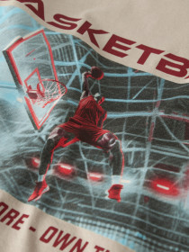 NAME IT Bluse Voto Island Fossil Basketball